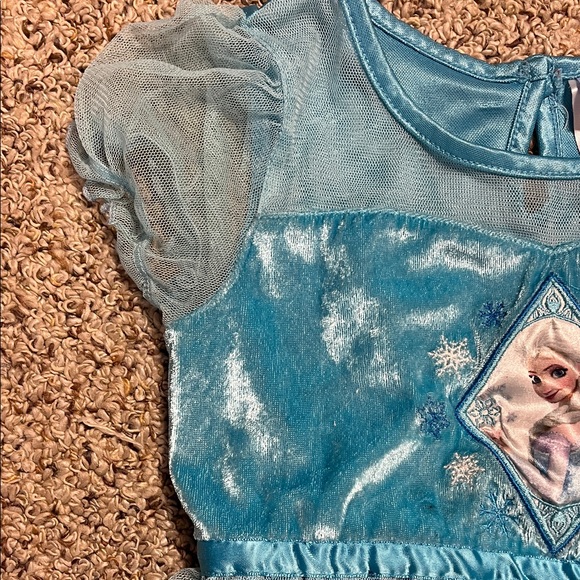 🍀6/$20 Disney Blue Frozen Elsa Dress/Nightgown - Picture 5 of 9